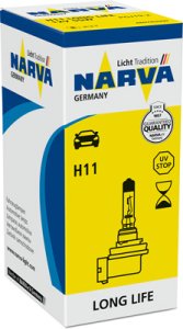 ŻARÓWKA H11 12V 65W LONG LIFE NARVA 480783000 H1112V65WPGJ192