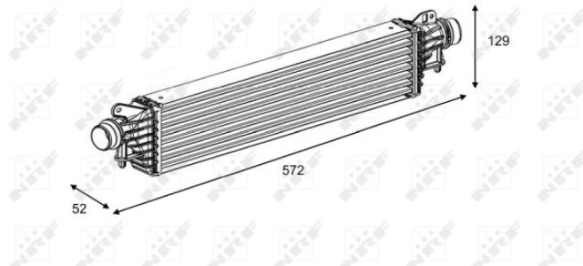 Intercooler NRF 30179 1302311
