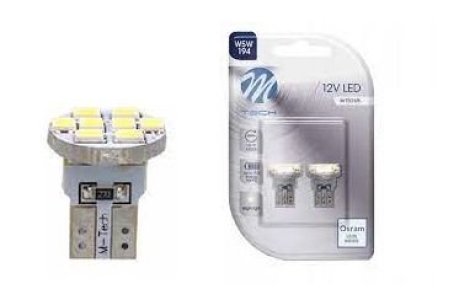 DIODA LED W5W M TECH LB078W LEDW5WT10