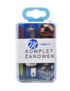 ZESTAW ŻARÓWEK Z H1 + BEZPIECZNIKI M-TECH ZESTAW H1 H1