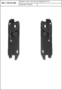 Rozpieraki szczęk hamulcowych QUICK BRAKE 10253062 1F020 FORD FOCUS 99