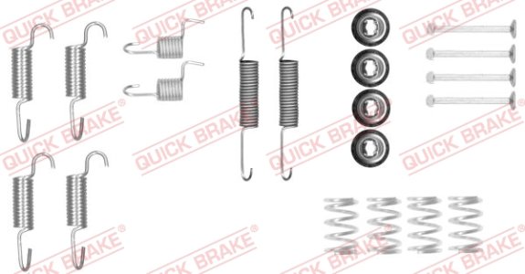 Sprężynki do szczęk hamulcowych QUICK BRAKE 105-0025 94508490