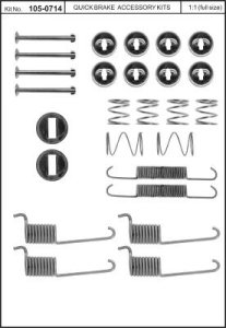 Sprężynki szczęk hamulcowych QUICK BRAKE 105-0714 0714Q