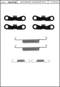 Sprężynki do szczęk hamulcowych QUICK BRAKE 105-0720 33407200
