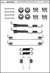 Sprężynki do szczęk hamulcowych QUICK BRAKE 105-0785 MB007850