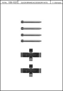 Zest. mont. klocków hamulcowych QUICK BRAKE 109-1037 41037000
