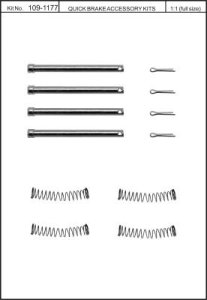 Zestaw mont. klocków hamulcowych QUICK BRAKE 109-1177 6061177