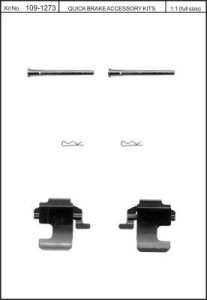 Zestaw do klocków hamulcowych QUICK BRAKE 109-1273 4321273