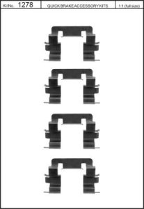 Zest. mont. klocków hamulcowych QUICK BRAKE 109-1278 45012780000