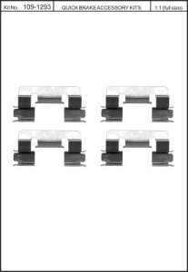 Zest. mont. klocków hamulcowych QUICK BRAKE 109-1293 441293000