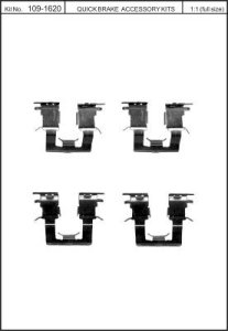 Zest. mont. klocków hamulcowych QUICK BRAKE 109-1620 441620000