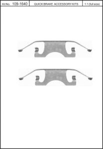 Zestaw do klocków hamulcowych QUICK BRAKE 109-1640 41640000