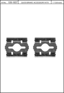 Zestaw do klocków hamulcowych QUICK BRAKE 109-1657 4211657