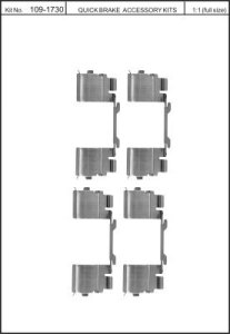 Zestaw mont. klocków hamulcowych QUICK BRAKE 109-1730 4210983