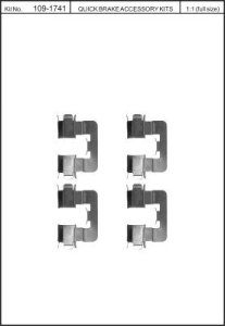 Zest. mont. klocków hamulcowych QUICK BRAKE 109-1741 440991000