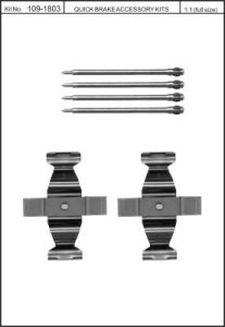 Zest. mont. klocków hamulcowych QUICK BRAKE 109-1803 1803Q