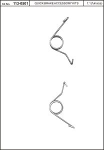 Zestaw naprawczy zacisku QUICK BRAKE 113-0501 