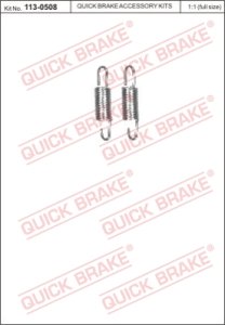 Zestaw do zacisku hamulca QUICK BRAKE 1130508 1144076