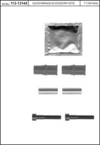 Zestaw napr. zacisku hamulca QUICK BRAKE 1131314X 