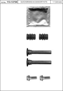 Zestaw zacisku hamulca QUICK BRAKE 1131375X  (zestaw naprawczy)