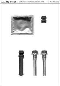 Zestaw naprawczy zacisku hamulca QUICK BRAKE 113 1418X 