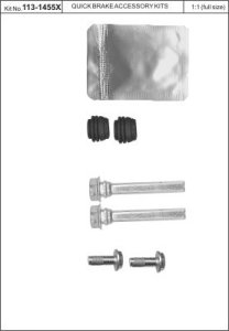 Zestaw naprawczy zacisku hamulca QUICK BRAKE 113 1455X 