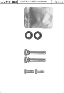 Zestaw naprawczy zacisku hamulca QUICK BRAKE 113 1457X 