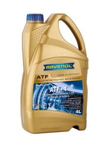 OLEJ PRZEKŁADNIOWY ATF+4 FLUID 4L RAVENOL 121110000401999 05166226AA