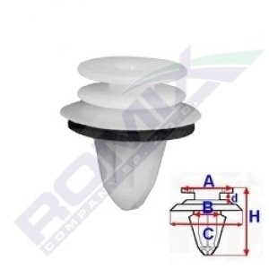 SPINKA BOCZKÓW TAPICERSKICH ROMIX C60716 A0009910198 MERCEDES