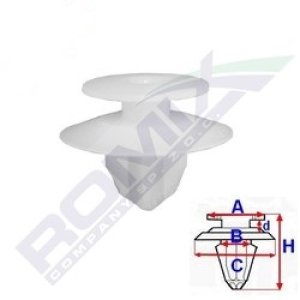 SPINKA LISTEW PROGOWYCH ZEW. MITSUBISHI