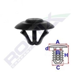 SPINKA WYCISZENIA POKRYWY SILNIKA MERCEDES