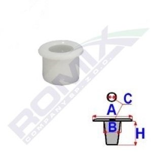 TULEJKA MASKOWNIC I EMBLEMATÓW ROMIX C60763 A2019972281  MERCEDES
