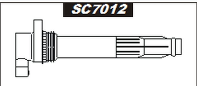 Cewka zapłonowa SENTECH SC7012 NEC000070