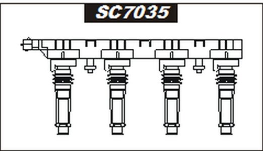 Cewka zapłonowa SENTECH SC7035 