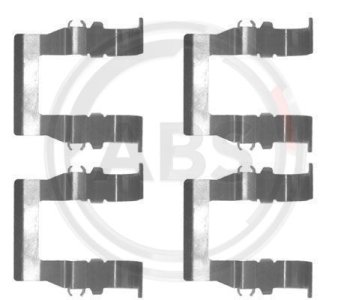 Zestaw montażowy klocków hamulcowych A.B.S. 1194Q MB011940