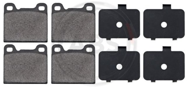 Klocki hamulcowe A.B.S. 36049 20755.15.1