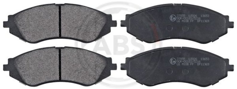 Klocki hamulcowe A.B.S. 37055 23234.17.8