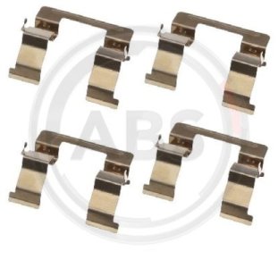 Zestaw montażowy klocków gg gy przód komplet A.B.S. 1605Q 126160500