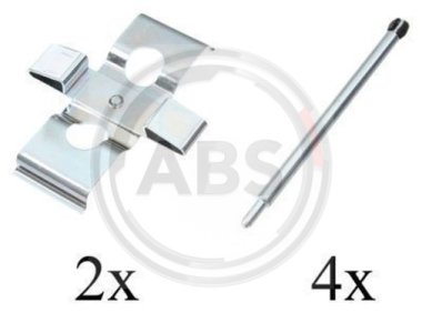Zestaw montażowy klocków hamulcowych A.B.S. 1611Q 0041611000