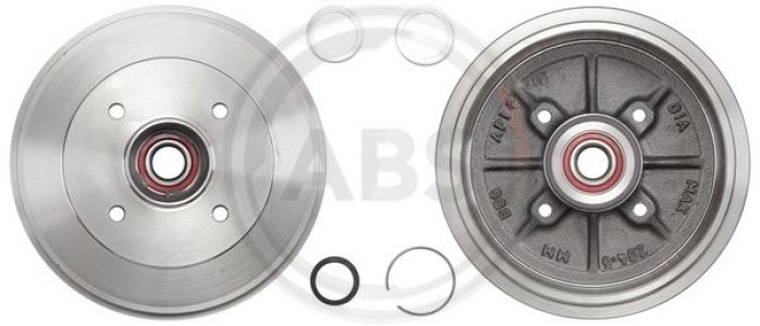 Bęben hamulcowy A.B.S. 2884-SC 424747