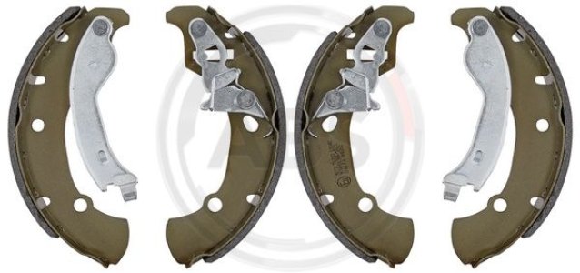 Szczęki hamulcowe A.B.S. 9072 0449587Z01