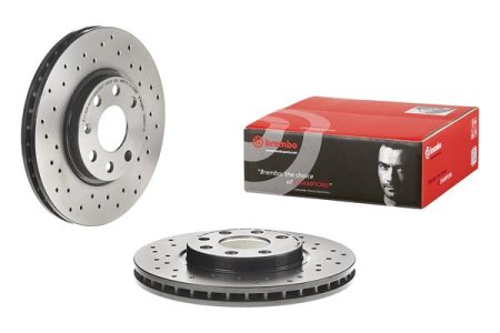 Tarcza hamulcowa BREMBO 09.8601.1X 0569000
