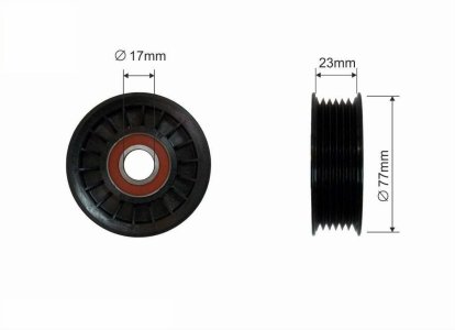 Rolka napinacza CAFFARO 415-00 12609719