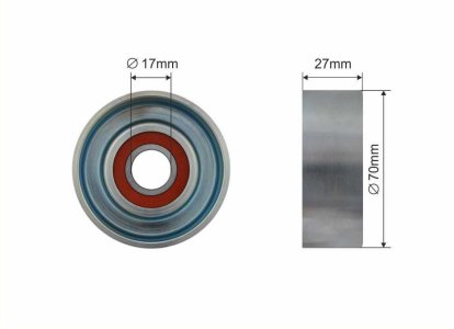 Rolka napinacza CAFFARO 500097 31170RB0J01