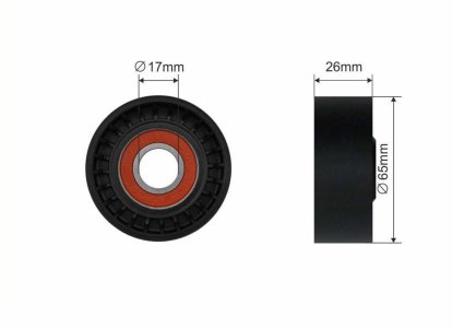 Rolka napinacza CAFFARO 500213 2742000070