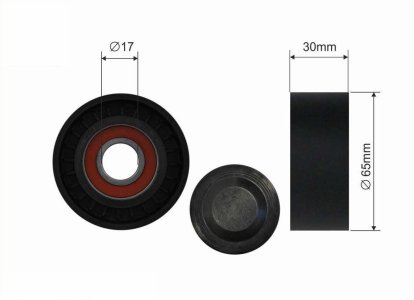 Rolka napinacza CAFFARO 500214 117506193R