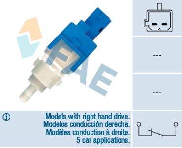 Włącznik świateł stop FAE 24414 51742745