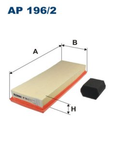 Filtr powietrza FILTRON AP196/2 C36007KIT
