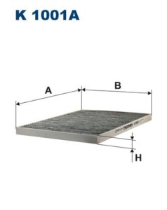 Filtr kabinowy FILTRON K1001A CU3059