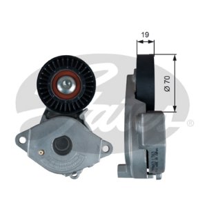 Rolka napinacza, pasek klinowy wielorowkowy GATES T39355 1662047030